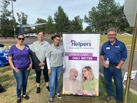 Senior Helpers Tucson East, AZ supporting the Walk to End Alzheimer's