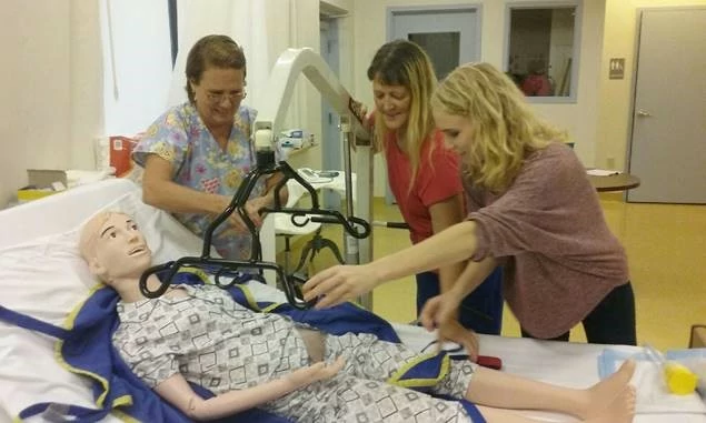 Our training room is designed to provide life-like experiences to help our caregivers provide the best care