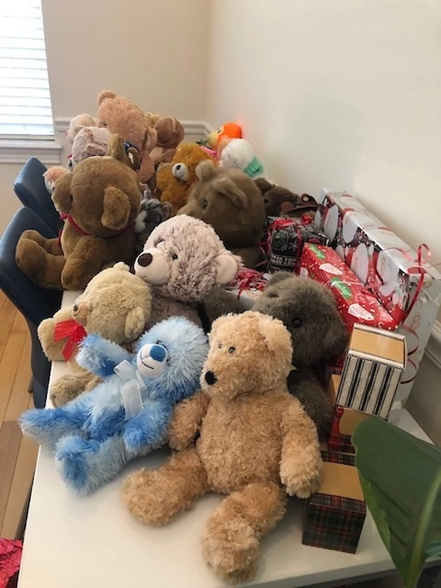 Food and Stuffed Animal Drive, December 2019