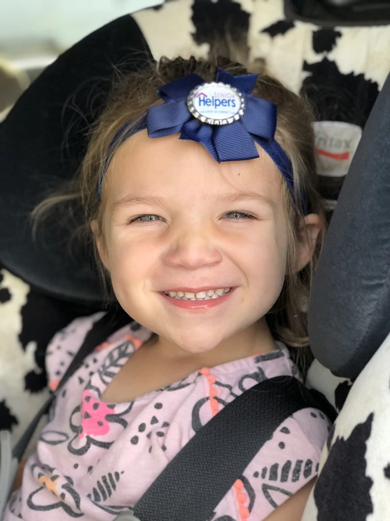 Penelope - Granddaughter of David and Sherry and Biggest Cheerleader for our Senior Helpers!