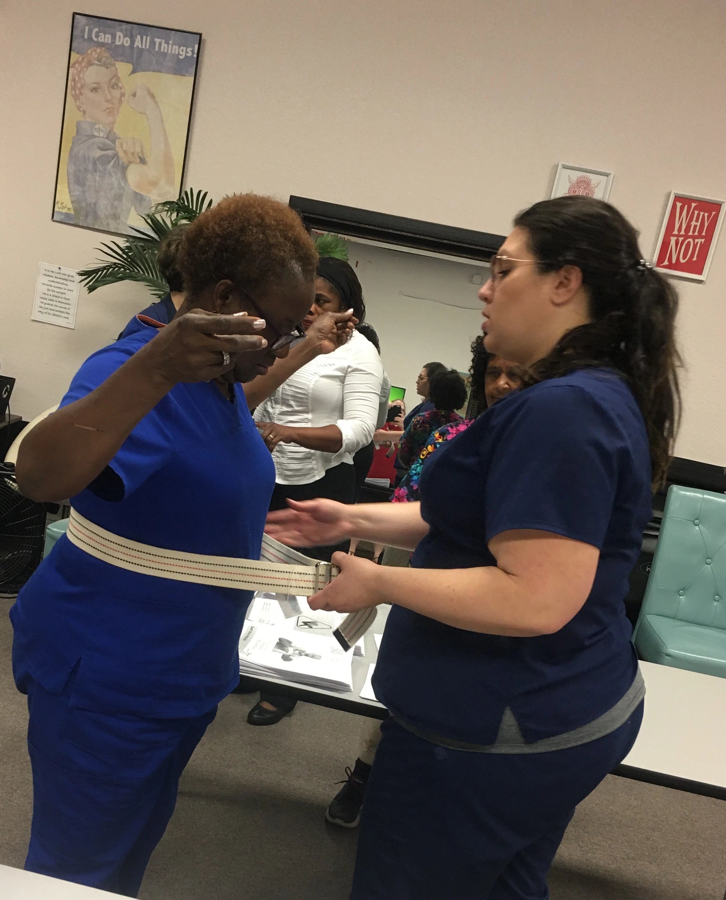 Gait Belt training