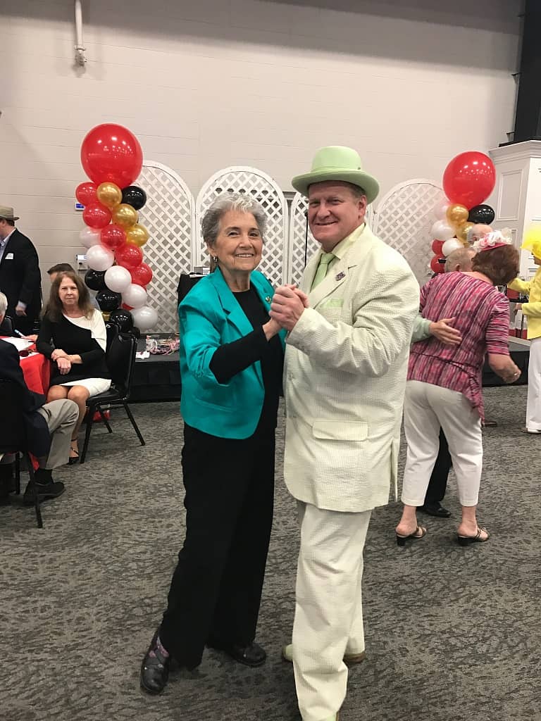 Having fun at our Derby Dance! 