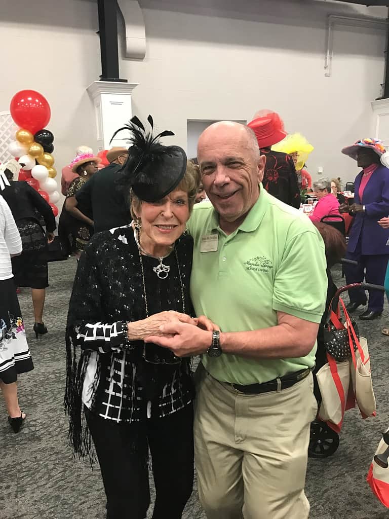 Dancing the evening away!