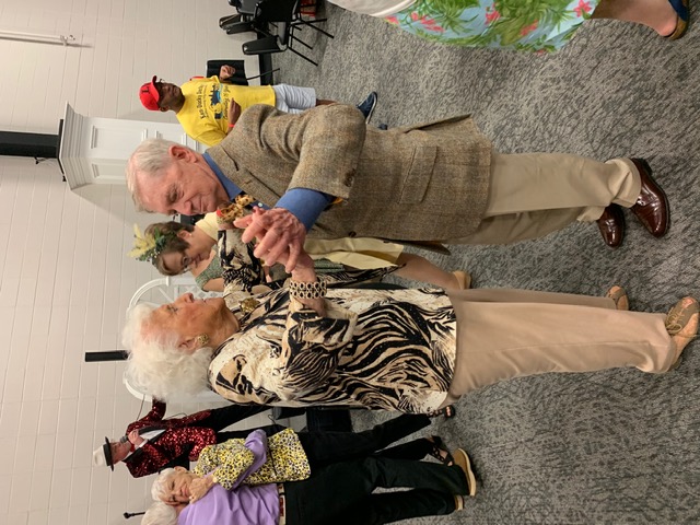 Dancing away! 