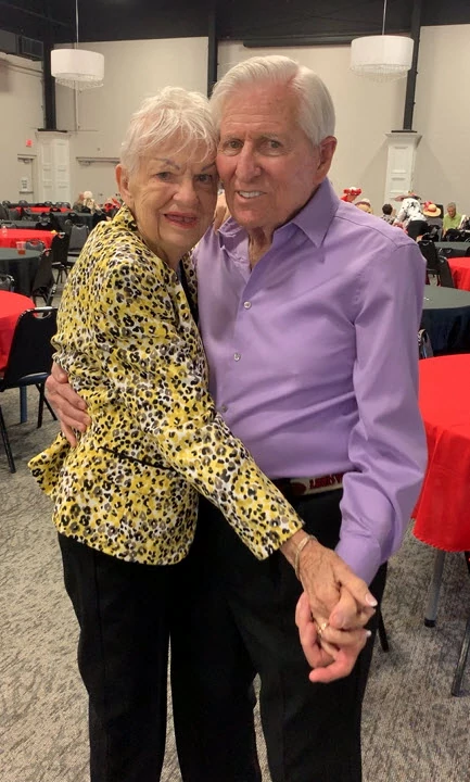 Dancing the evening away!