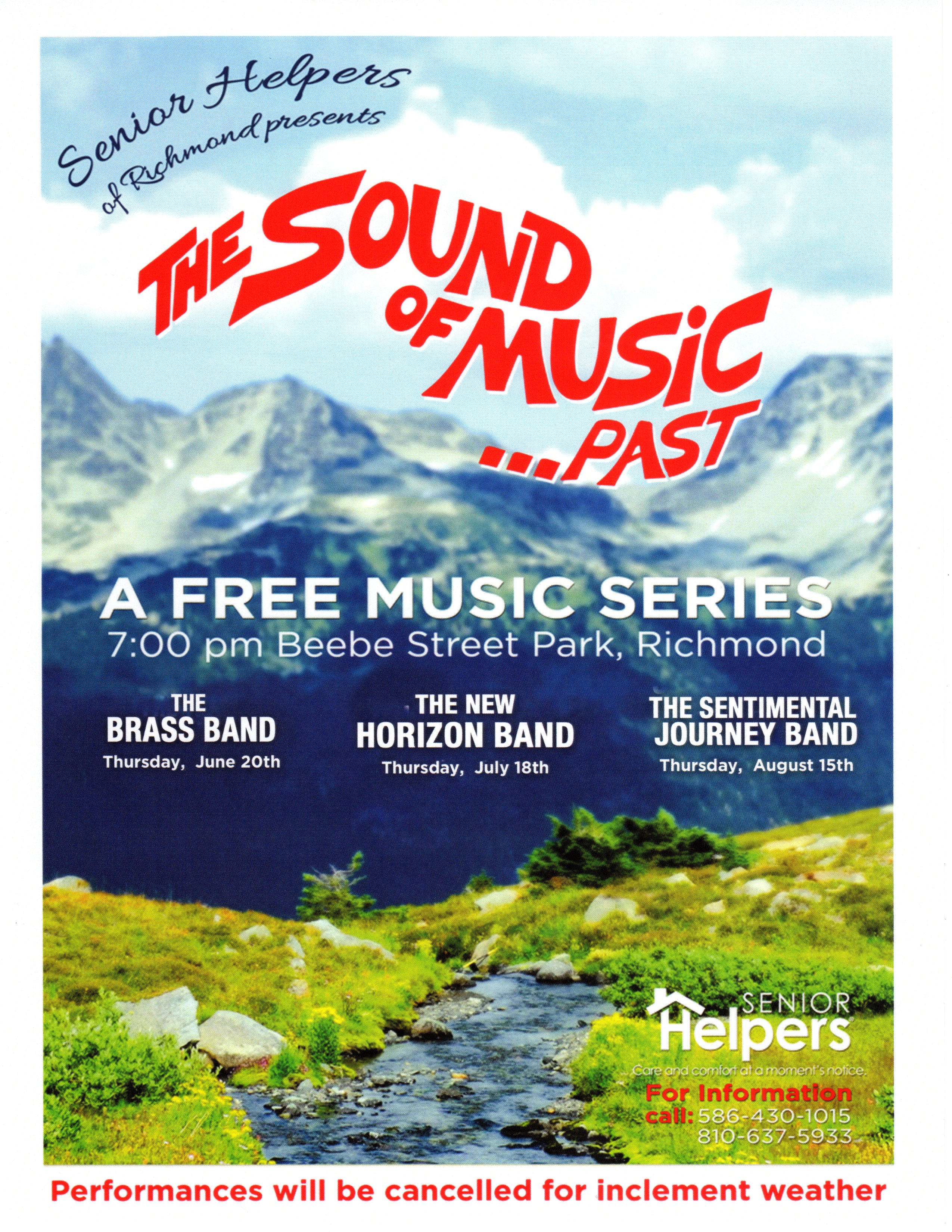 Community Focus - Senior Helpers Summer Concert Series