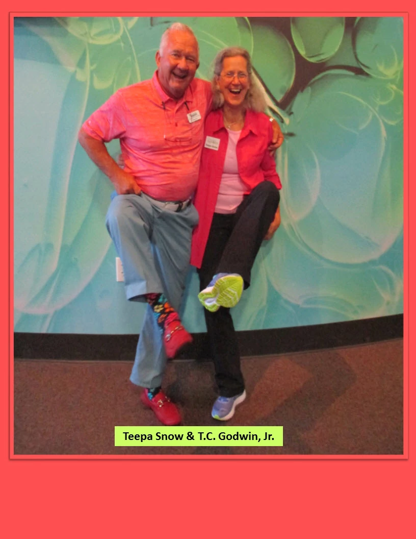 Senior Helpers owner, T.C. Godwin and Teepa Snow!