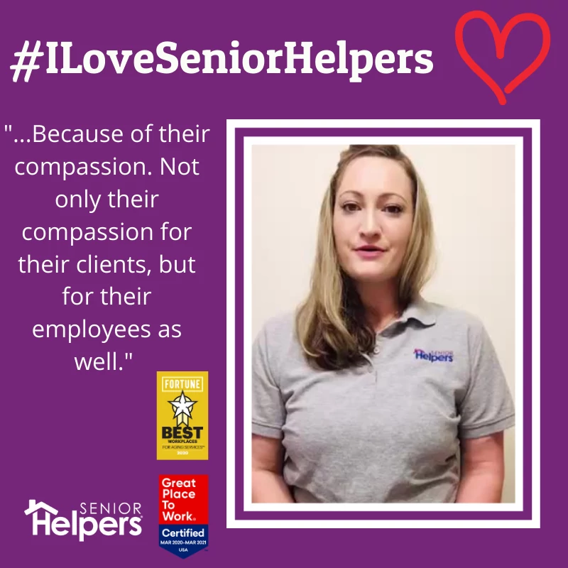 See Why I Love Senior Helpers