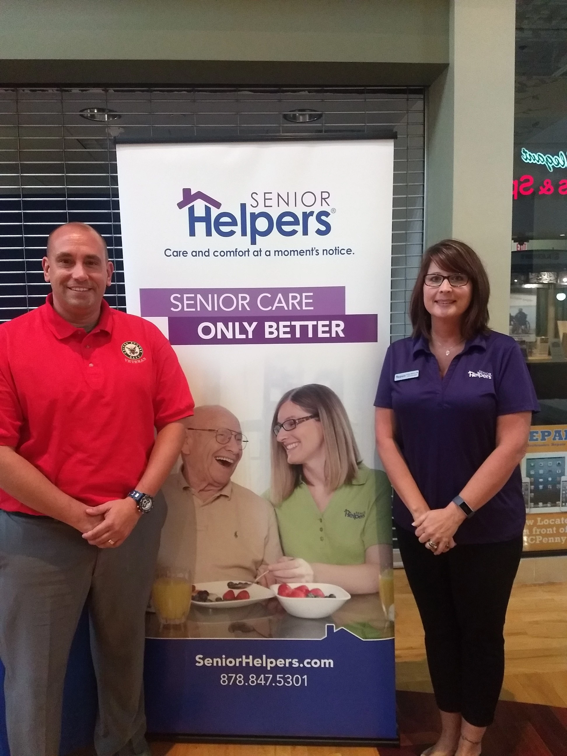 Our staff at the Senior Fair