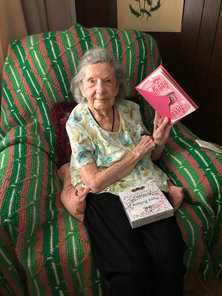 HAPPY 104TH BIRTHDAY TO MISS REGINA!!!