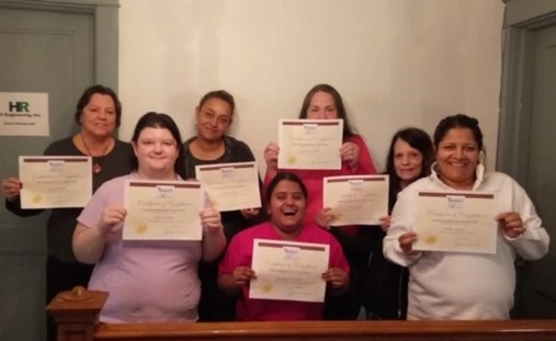 Recent graduates of our Senior Gems Dementia training.