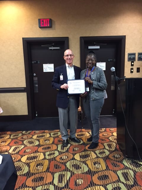 Senior Helpers Owner, Seth Zamek, recognized for giving a presentation on Navigating the Healthcare System to the South Carolina Association of Residential Care Programs annual meeting.