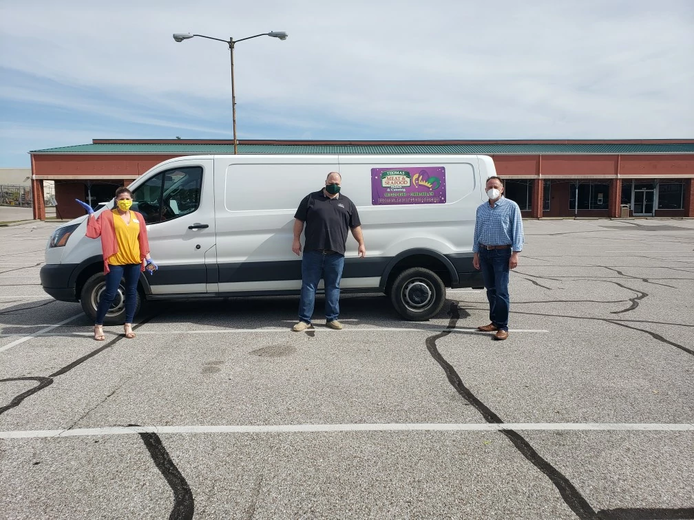 We were ecstatic to be able to lift their spirits and show our support for all that they are doing on the hospital front-lines.