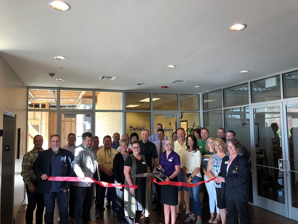Our ribbon cutting ceremony!