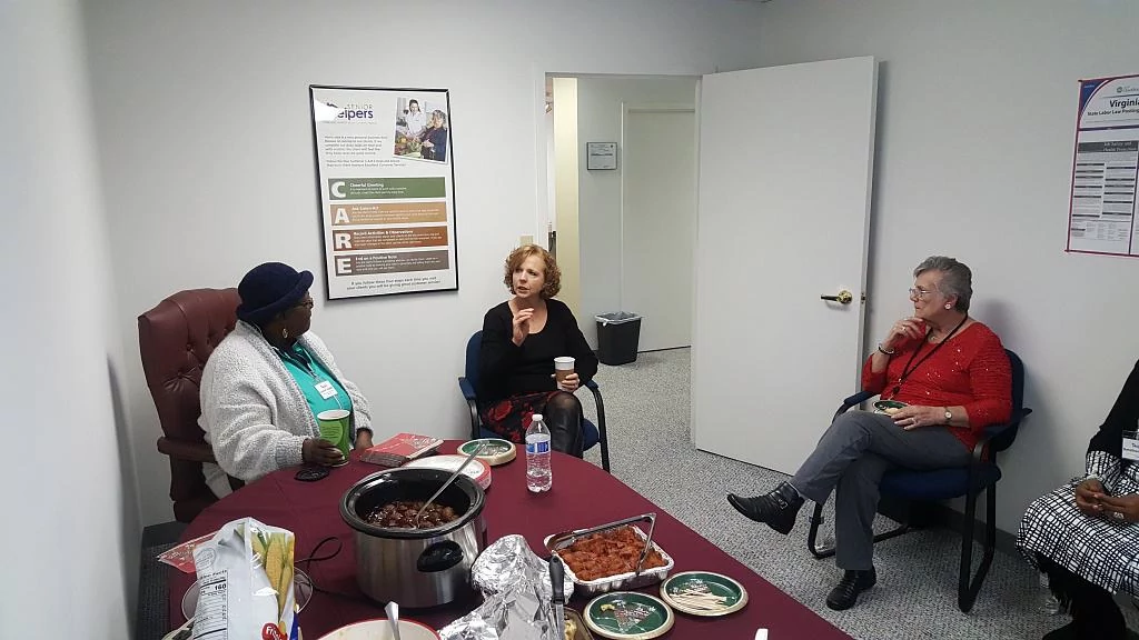 Potluck Lunch in our break room!