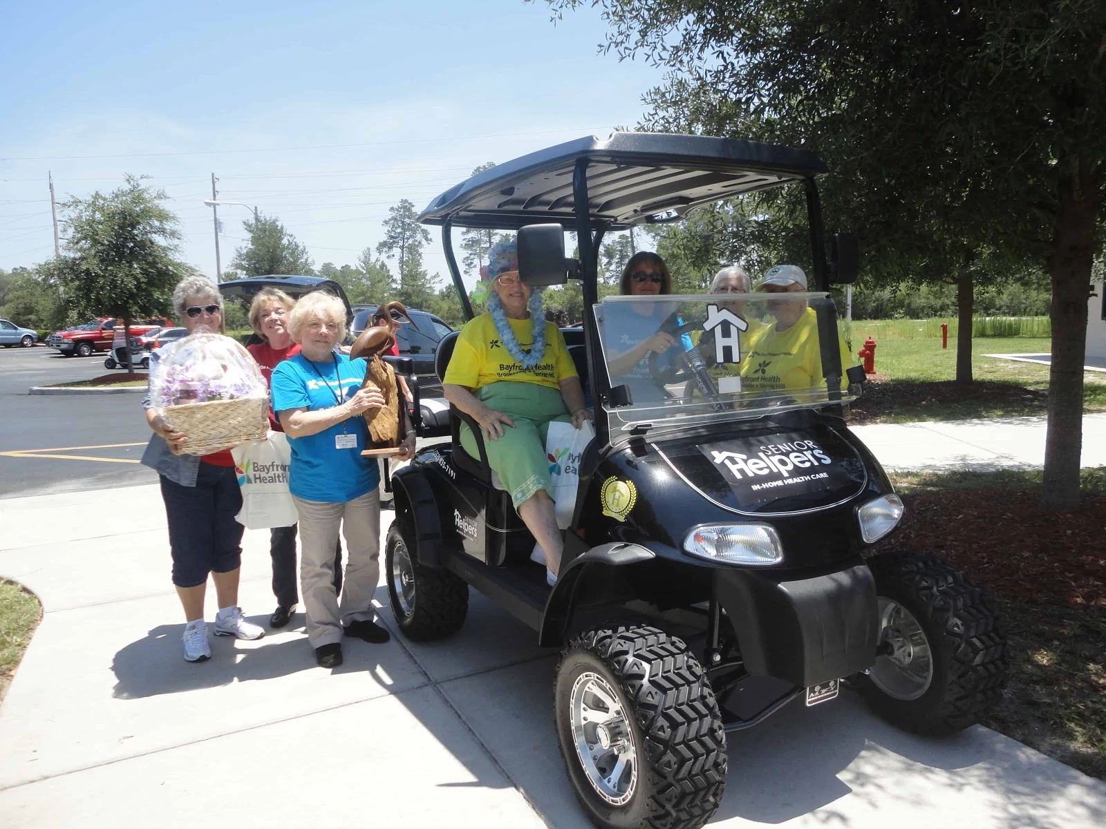 Older American Month Picnic held at Atria Evergreen Woods Pool House on May 21, 2014