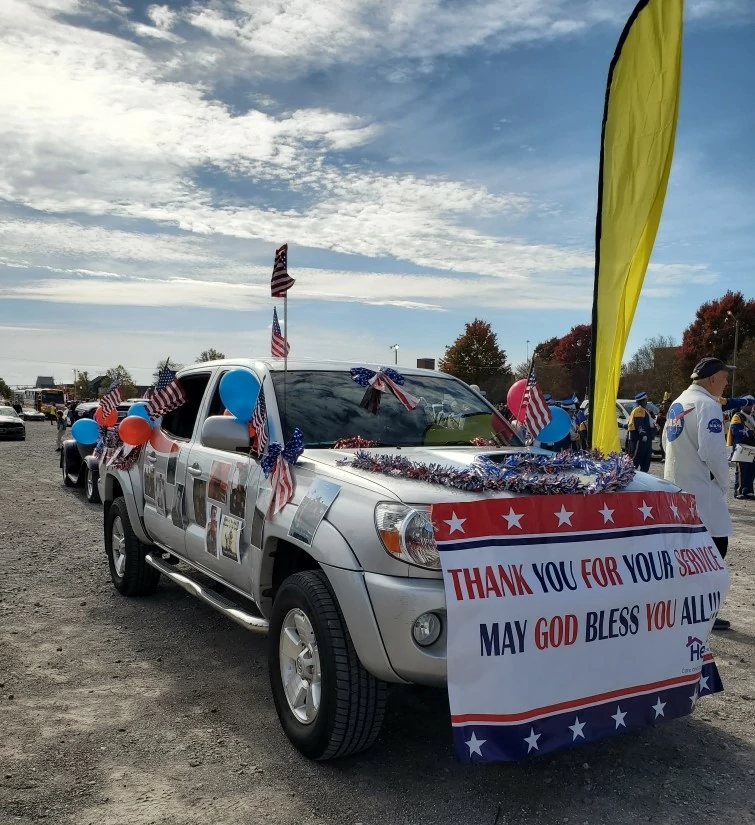 Senior Helpers Huntsville participates in the Huntsville Veterans Parade