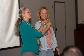 Teepa Providing Hand Under Hand Instruction