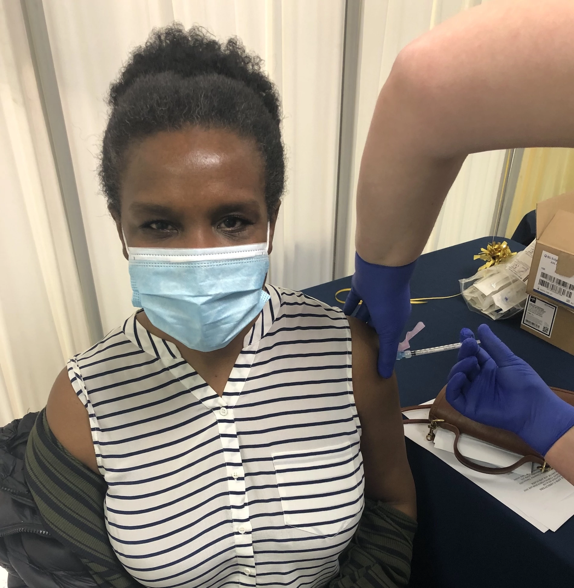 Owner, Joanne, received her first dose of the Moderna COVID-19 vaccine on 1/7/21. Thanks to the caring staff at Burke Rehabilitation Hospital and to the Business Council of Westchester for making Senior Helpers Westchester aware of the opportunity.